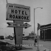 Davis 16.210 Hotel Roanoke Sign