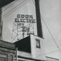 Davis 45.53 Cook Electric Sign